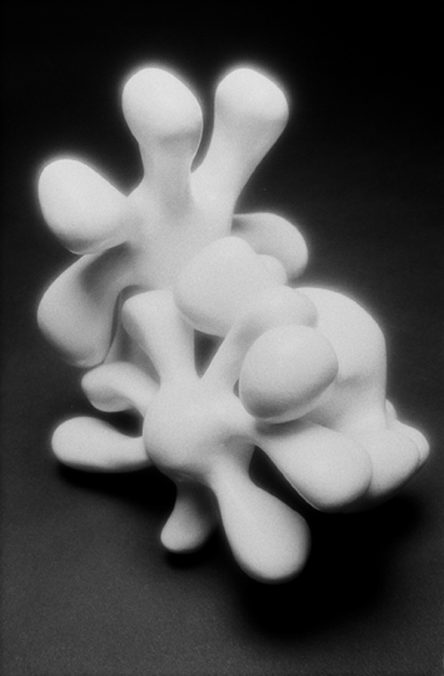 Triple Splats a’ la Hiroshi Sugimoto, 2003. Infrared photo, 30” x 40”